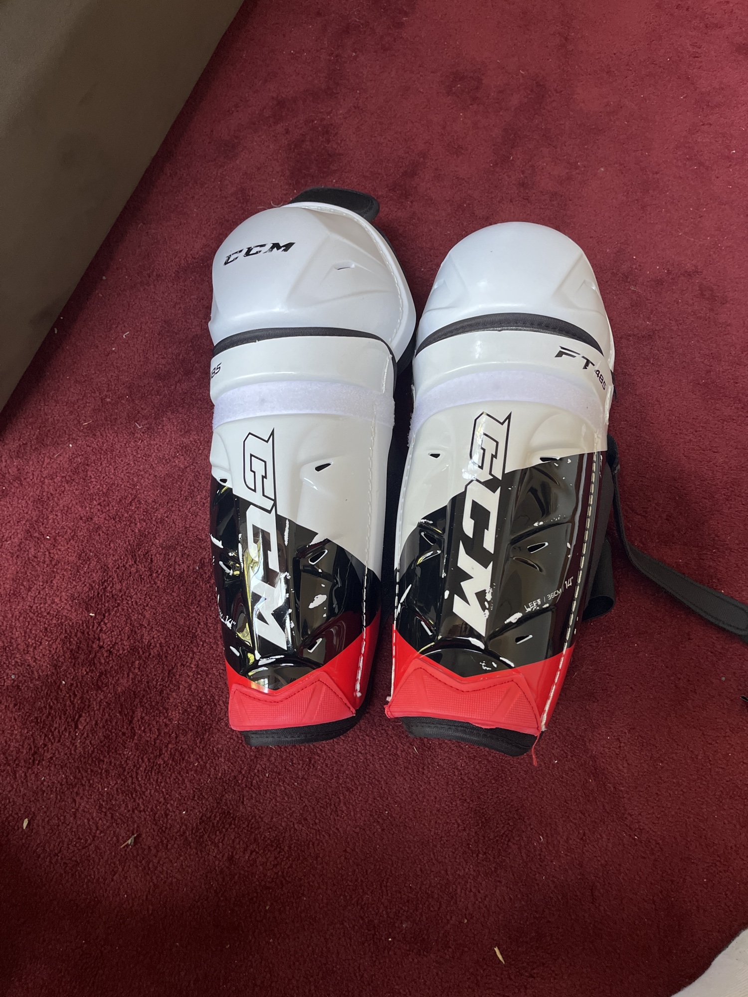CCM Jetspeed FT485 Shin Pads SidelineSwap