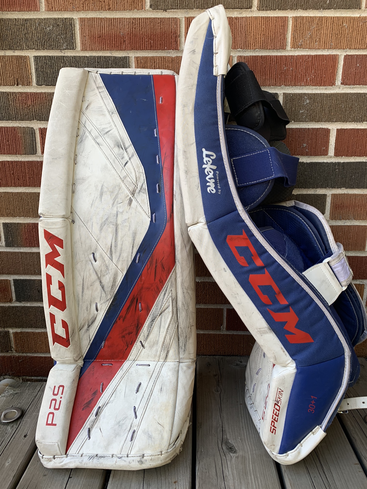 30" CCM Premier P2.5 Goalie Leg Pads SidelineSwap