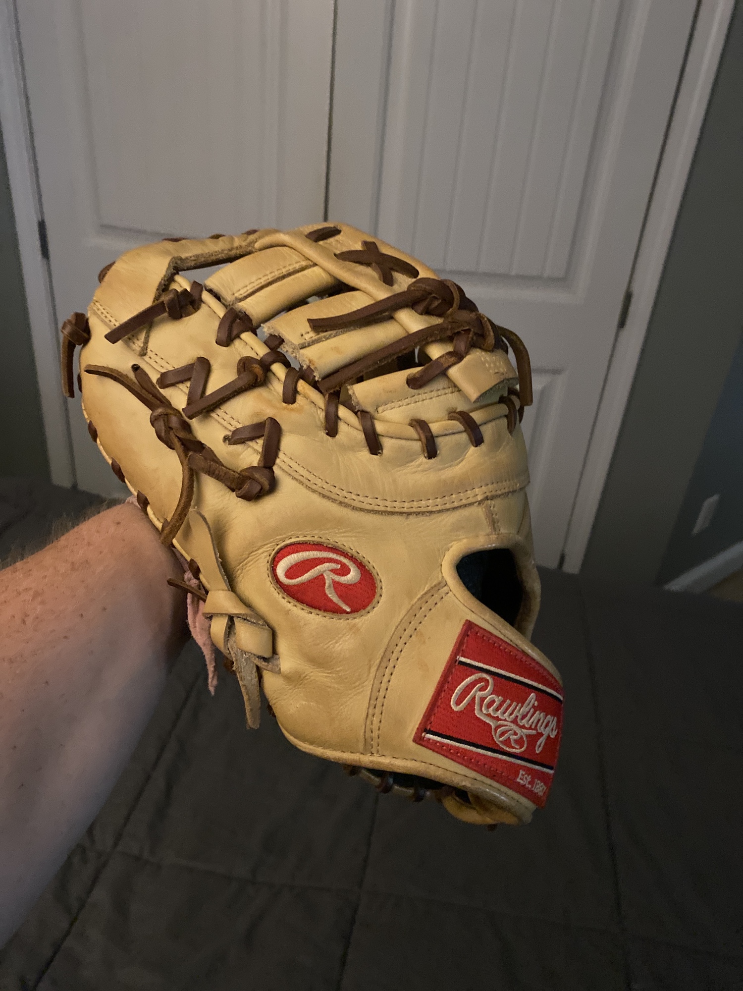 Rawlings Left handed first base mitt (GG Elite) Pro Edition SidelineSwap