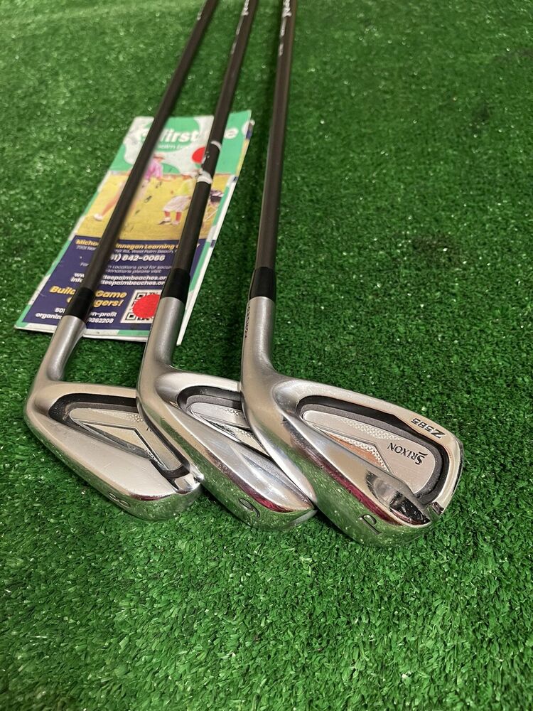 Srixon Z585 Irons Set (8PW) Recoil F2 Graphite Shafts SidelineSwap
