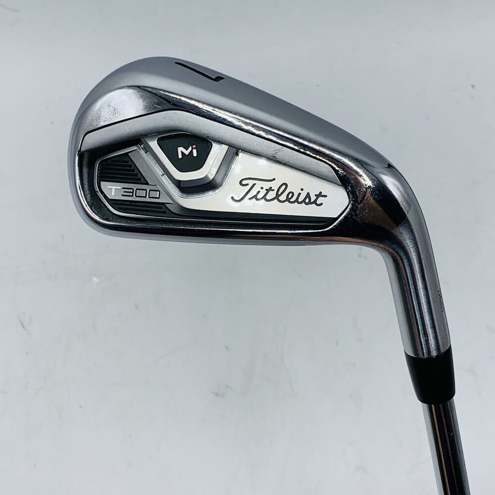 Titleist T300 2021 Irons 4Pw +W48 Steel AMT Black R300 Regular Flex RH