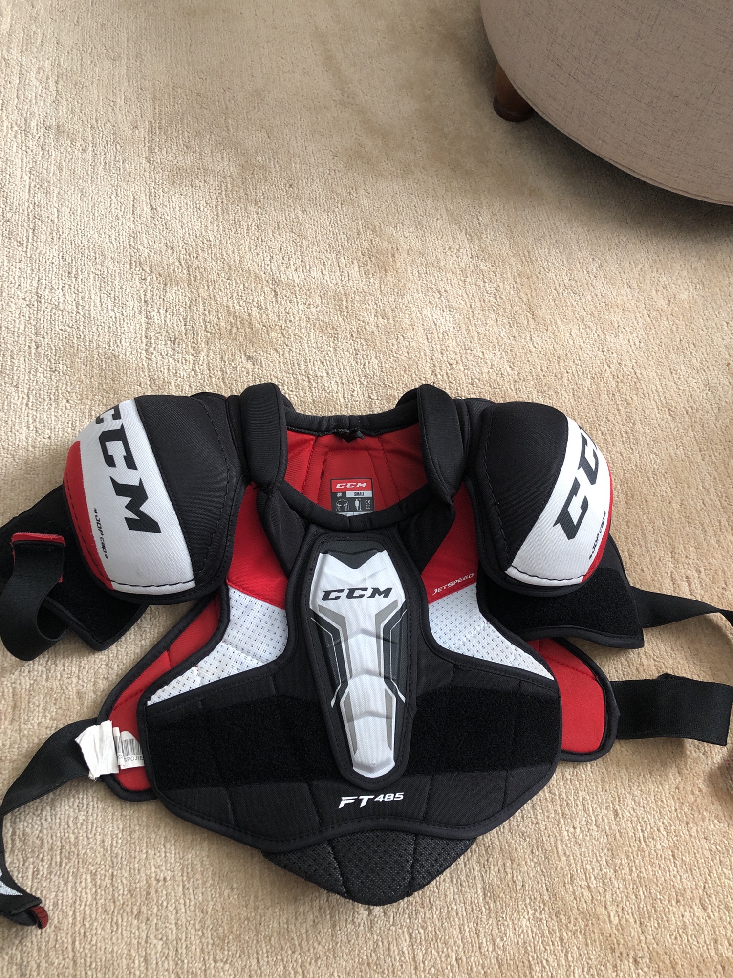 Small Bauer Shoulder Pads SidelineSwap
