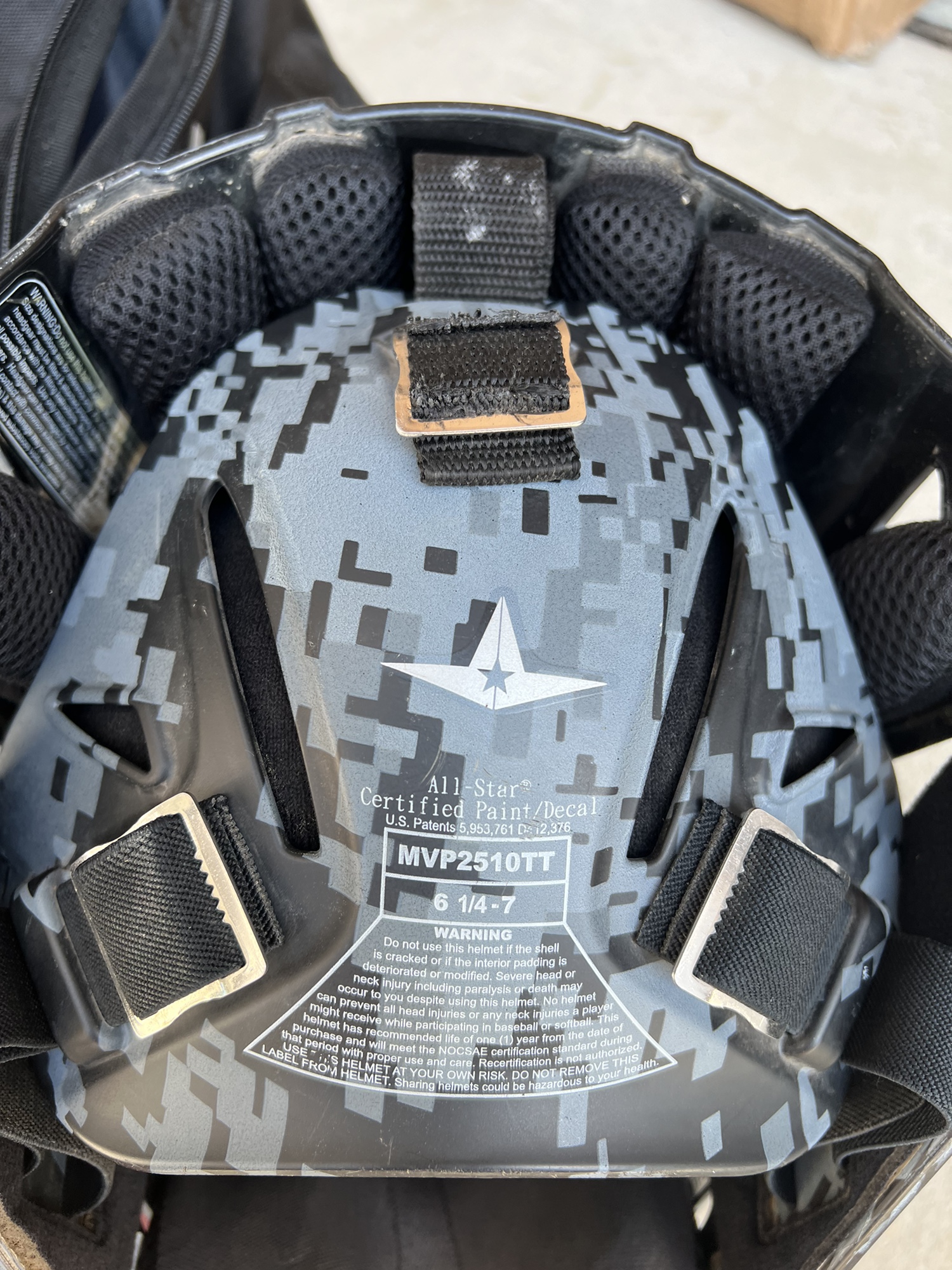 All Star catchers helmet SidelineSwap