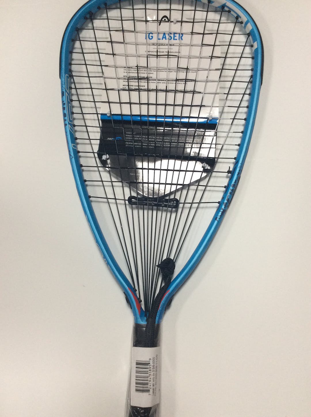 New Head Racquet Ig Laser 3 5 8 Racquetball Racquet SidelineSwap