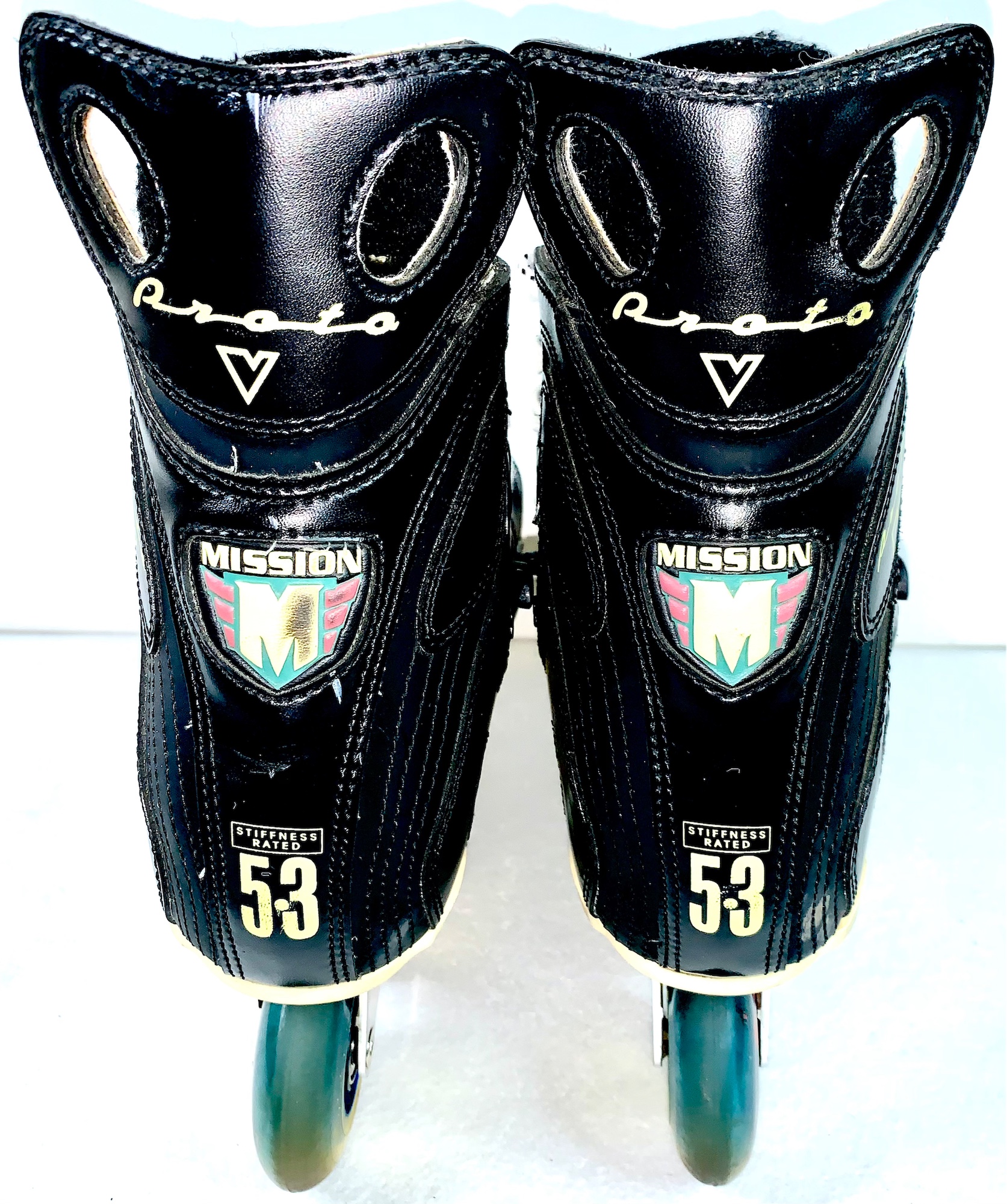 Mission Proto V Accelerators Inline Hockey Skates Size 11D (US Men Shoe