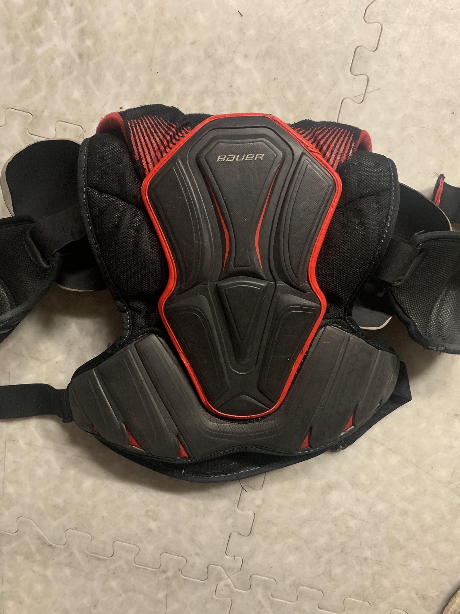 Junior Large Bauer Vapor 1X Lite Shoulder Pads SidelineSwap