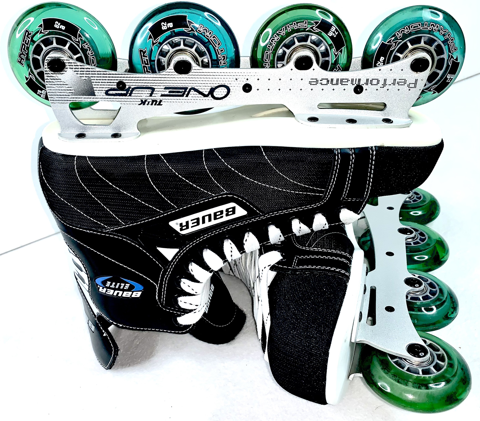 Bauer Elite Street Hockey Inline Skates Size 11 R (12.5 Men US Shoe