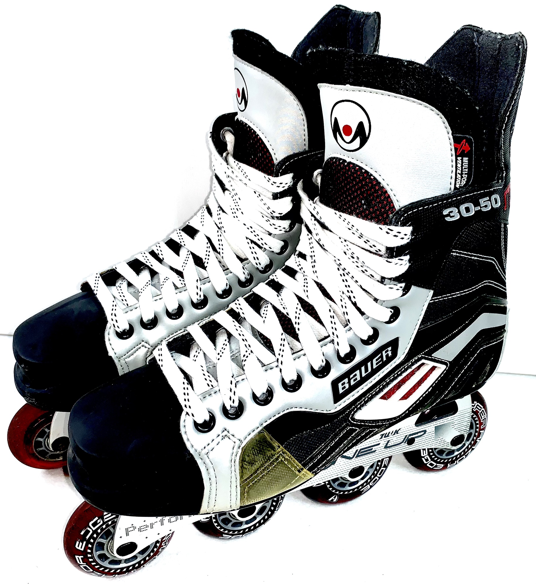 Bauer Mega 3050 Street Hockey Inline Skates Size 10 R (11.5 Men US