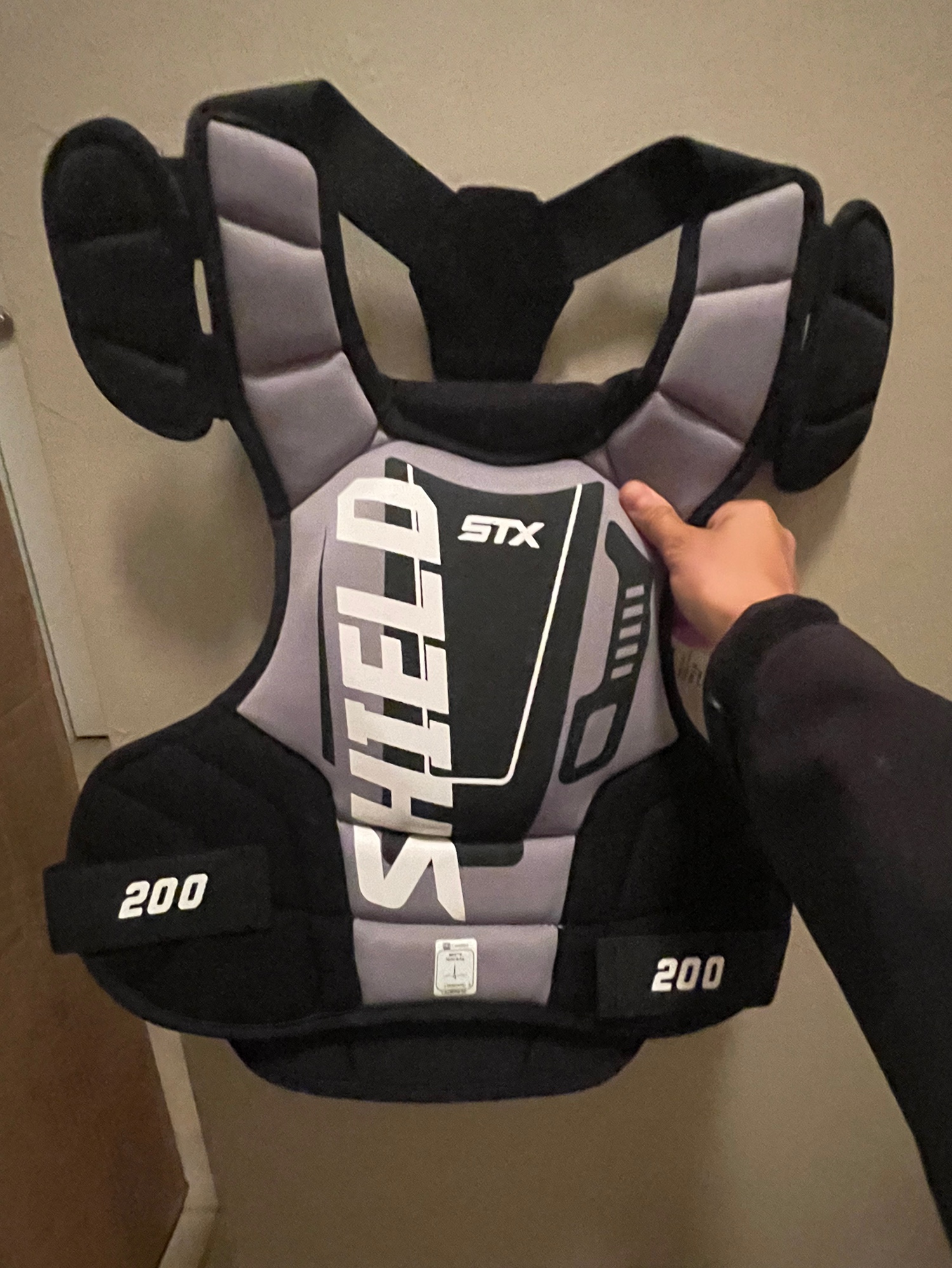 Lacrosse goalie chest protector NOCSAE! SidelineSwap