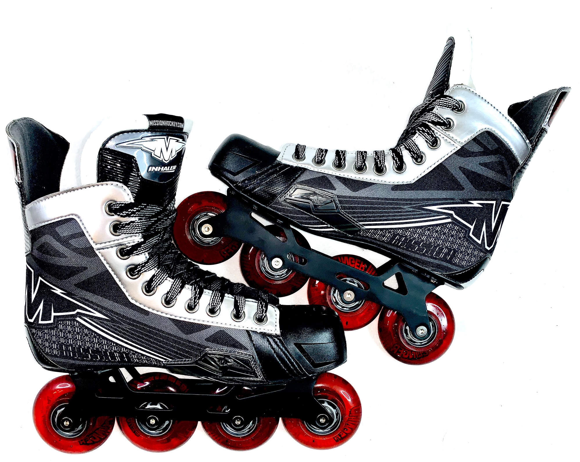 Mission Inhaler DS5 Inline Roller Hockey Skates Size 9E (10.5 Men US