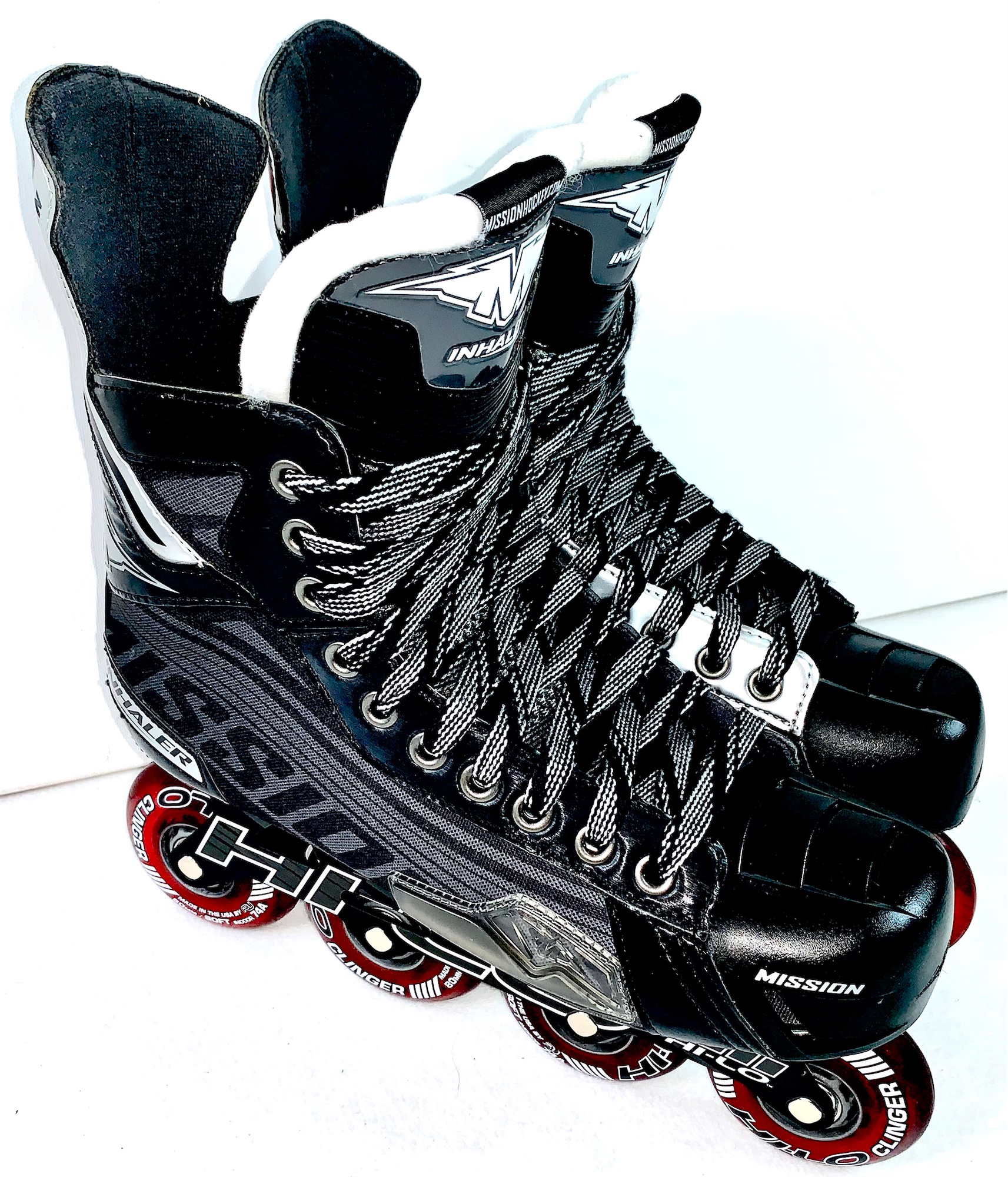 Mission Inhaler DS5 Inline Roller Hockey Skates Size 9E (10.5 Men US