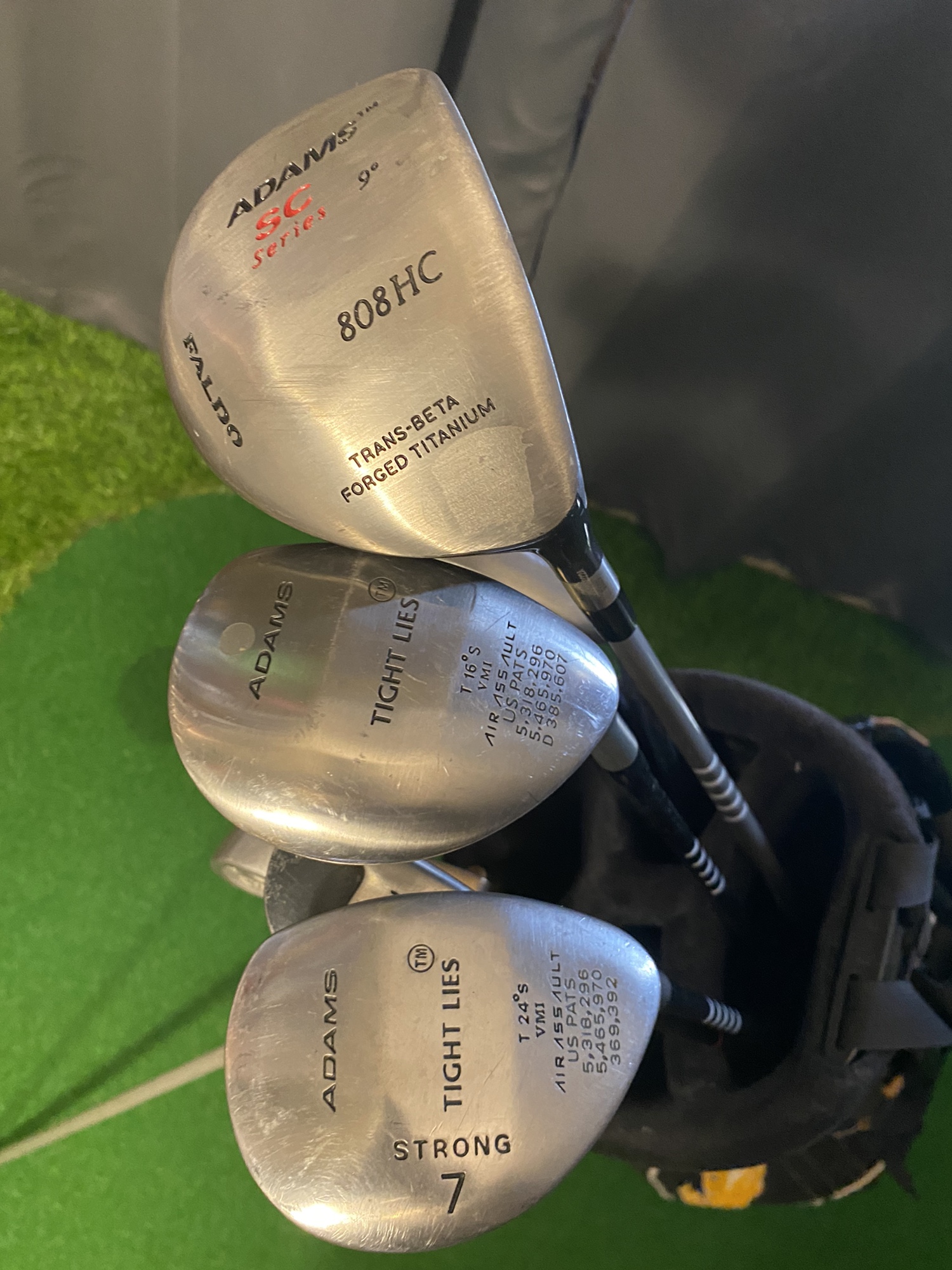 Ping eye and Adams golf complete set with ping stand bag SidelineSwap