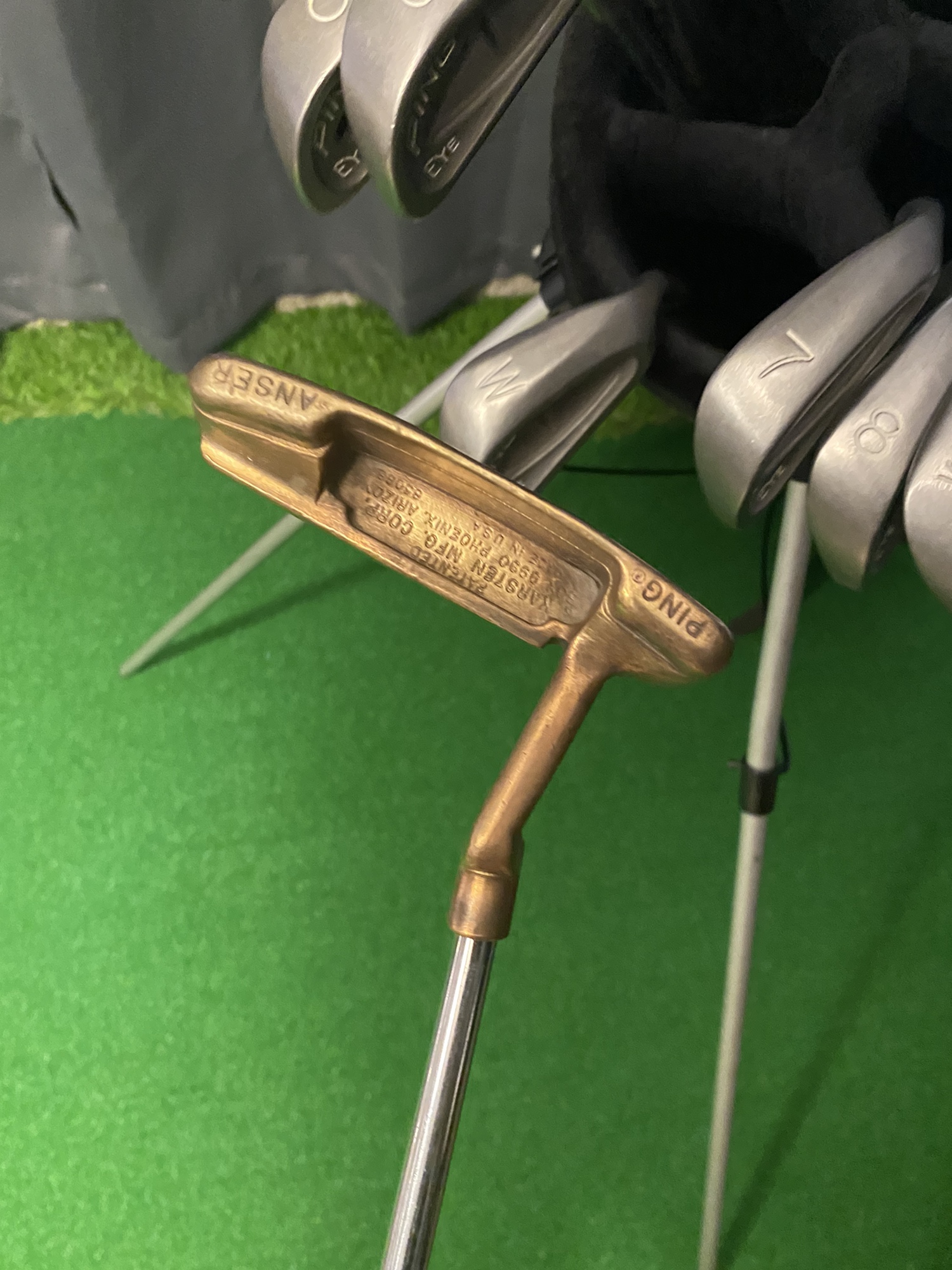 Ping eye and Adams golf complete set with ping stand bag SidelineSwap