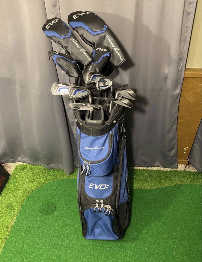Tommy Armour evo II golf club set with bag SidelineSwap