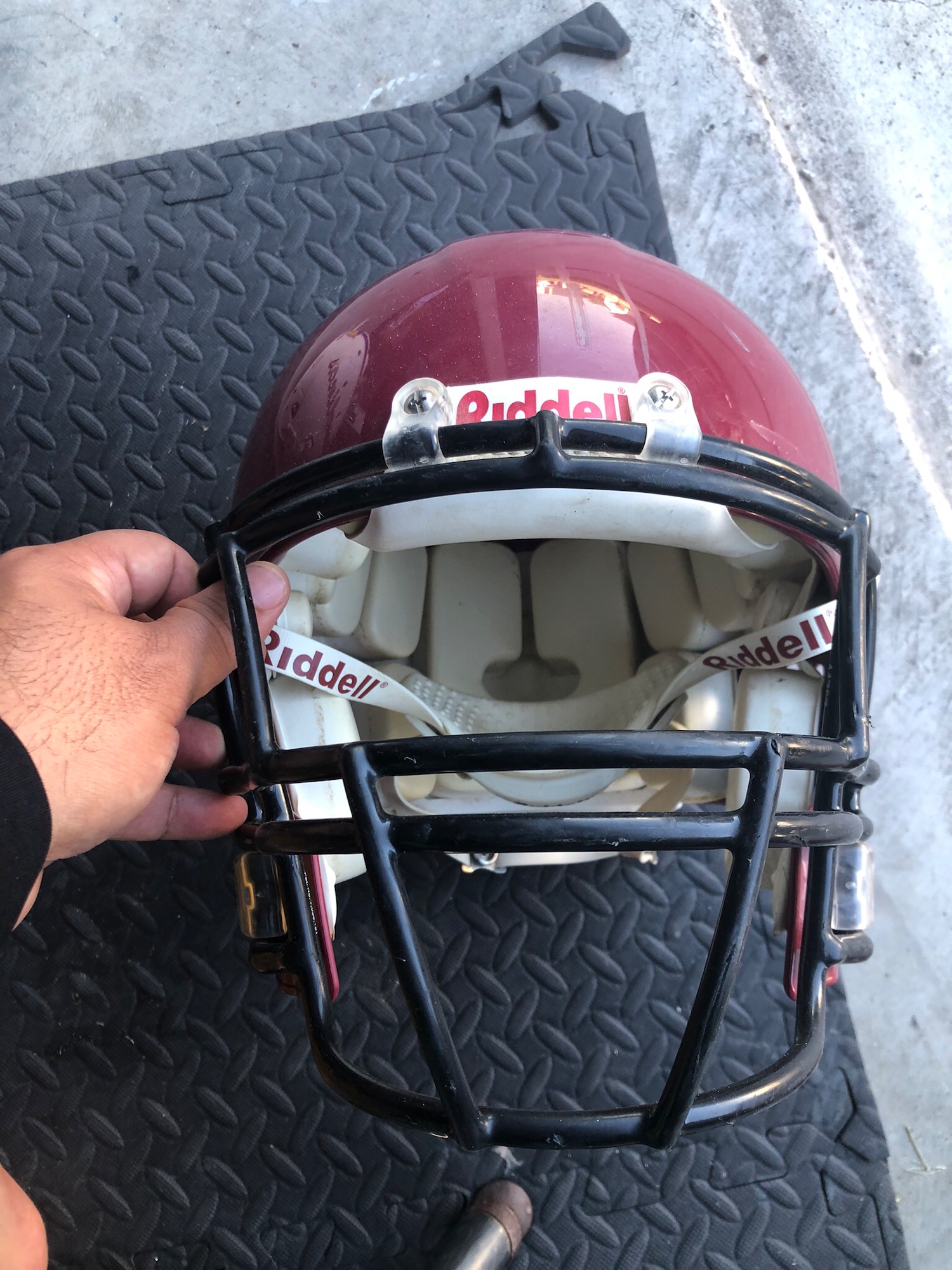 Large football helmet SidelineSwap