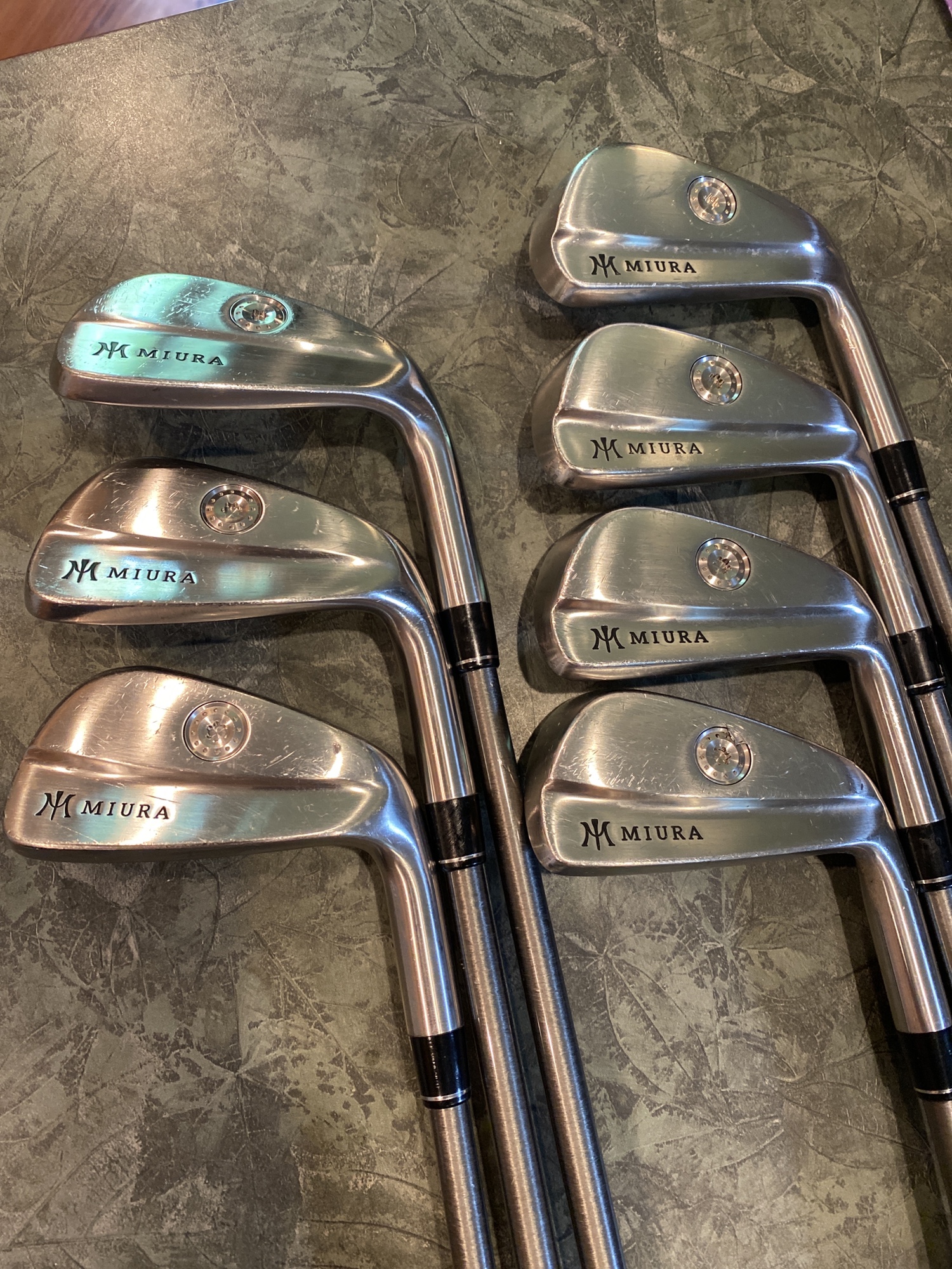 Miura Iron Set IC 601, RH, 4P, Stiff SidelineSwap