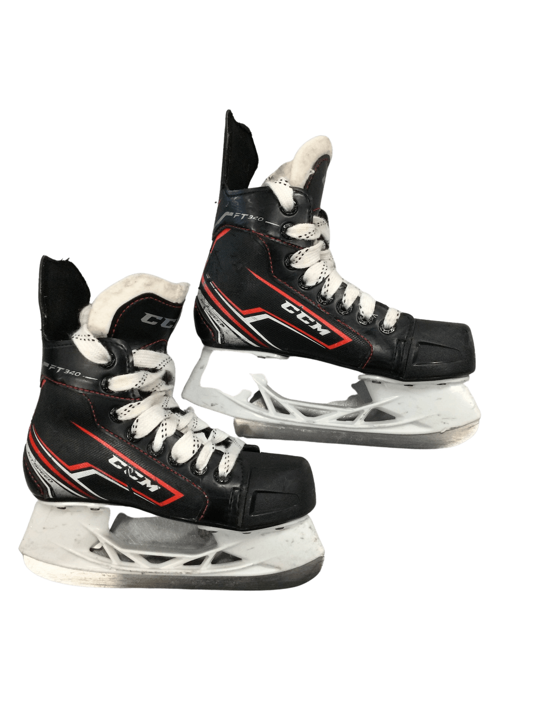Used Ccm Jetspeed Ft340 Junior 01 Ice Hockey Skates SidelineSwap