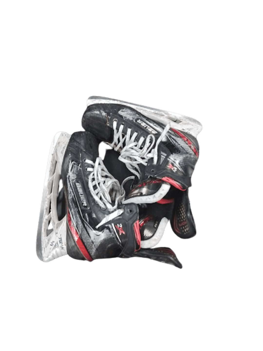 Used Bauer 2x Pro Senior 11.5 Ice Hockey Skates SidelineSwap