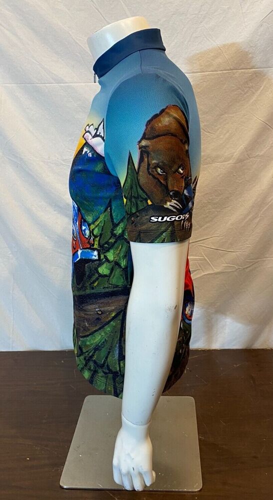 Sugoi VW Volkswagen Microbus 3/4-Zip Mountain Bike Jersey Men's XL