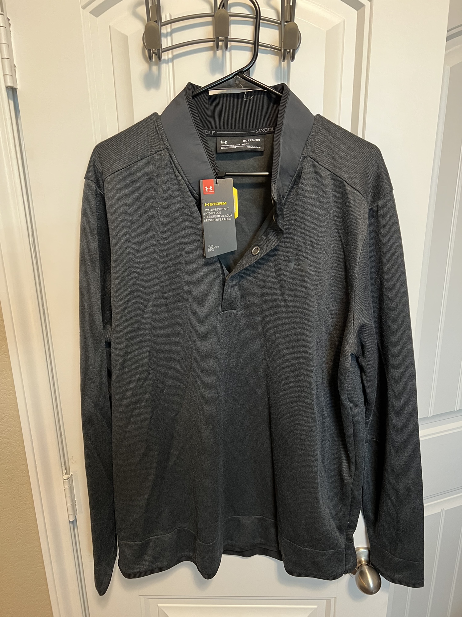under armour 1 4 button sweater