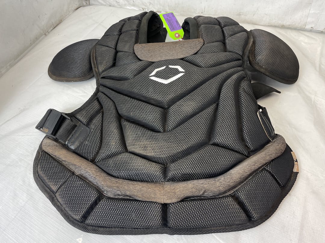 Used Evoshield Prosrz Wb57093 15" Intermediate Nocsae Baseball Catcher's Chest Protector