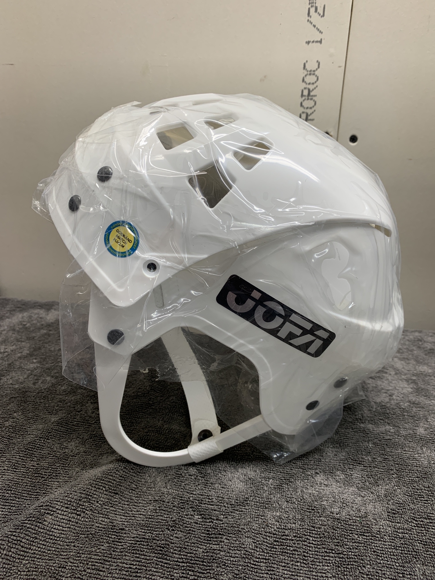 VINTAGE WAYNE GRETZKY JOFA HOCKEY HELMET BRAND NEW NEVER SCREWED