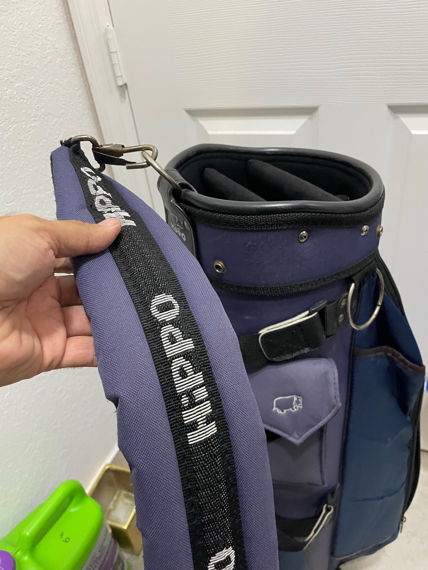 Hippo golf cart bag SidelineSwap