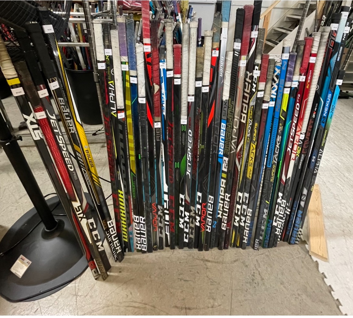 x40 Broken Hockey Sticks Shafts CUSTOM ORDER SidelineSwap
