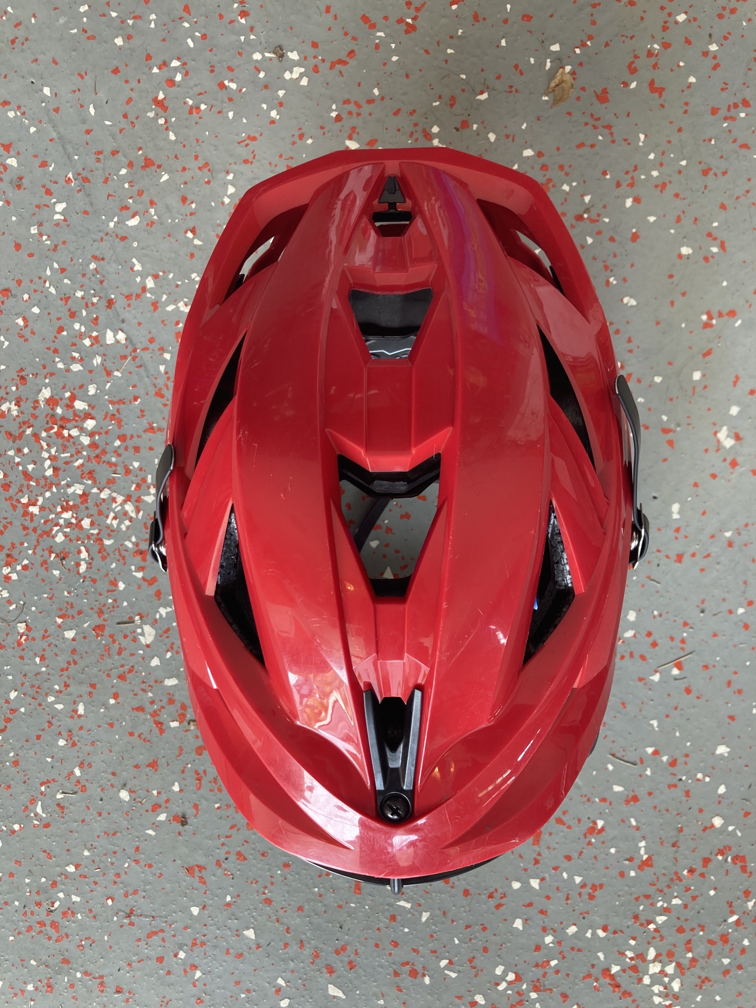 Player's Cascade XRS Helmet LIKE NEW Red/Black SidelineSwap