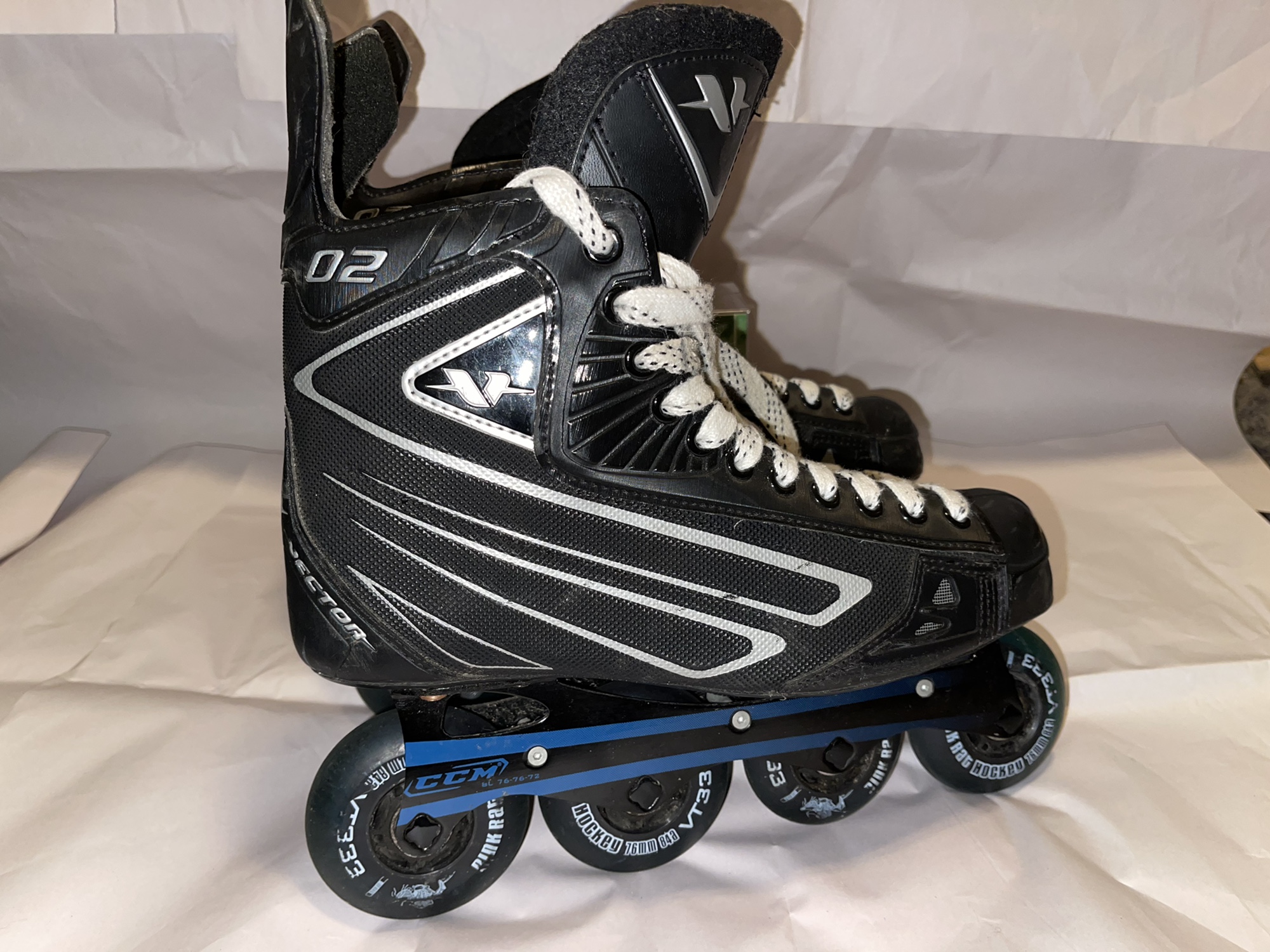 Used CCM Vector V2 Size 9 Roller Skates SidelineSwap
