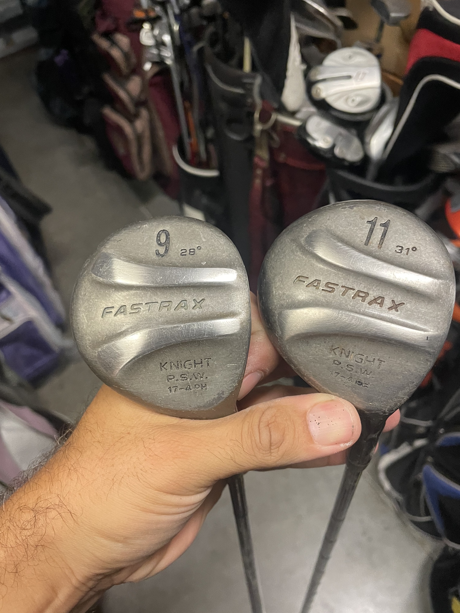 Golf clubs 3 Pc set Fast track by Knight golf SidelineSwap