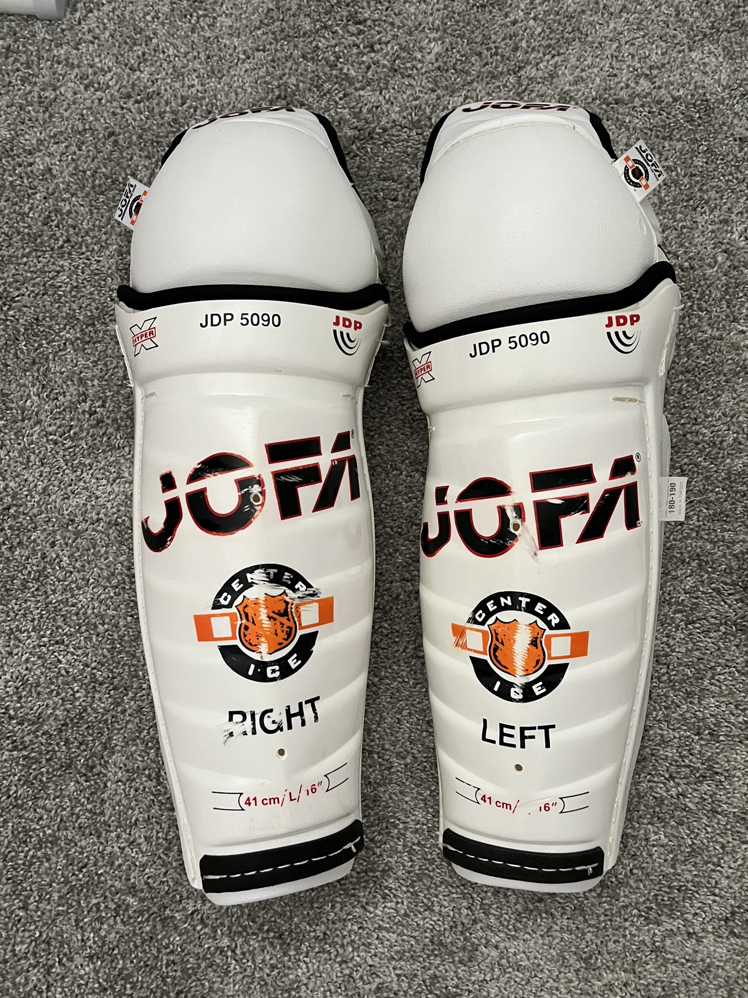Jofa 5090 Shin Pads Made In Sweden SidelineSwap
