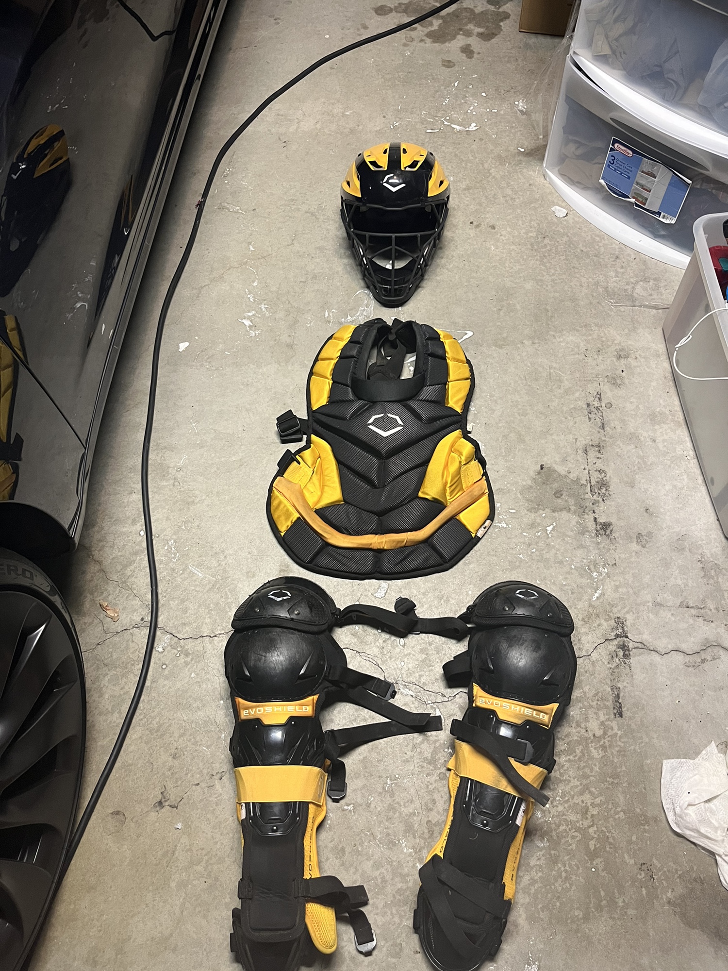 Evoshield Pro SRZ Catchers set SidelineSwap