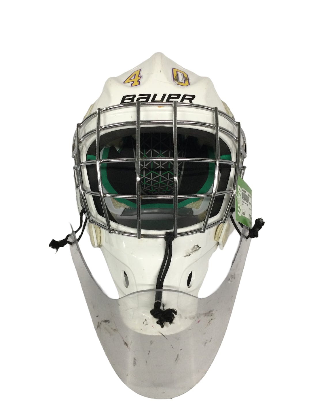 Used Bauer Nme4 One Size Goalie Helmet SidelineSwap