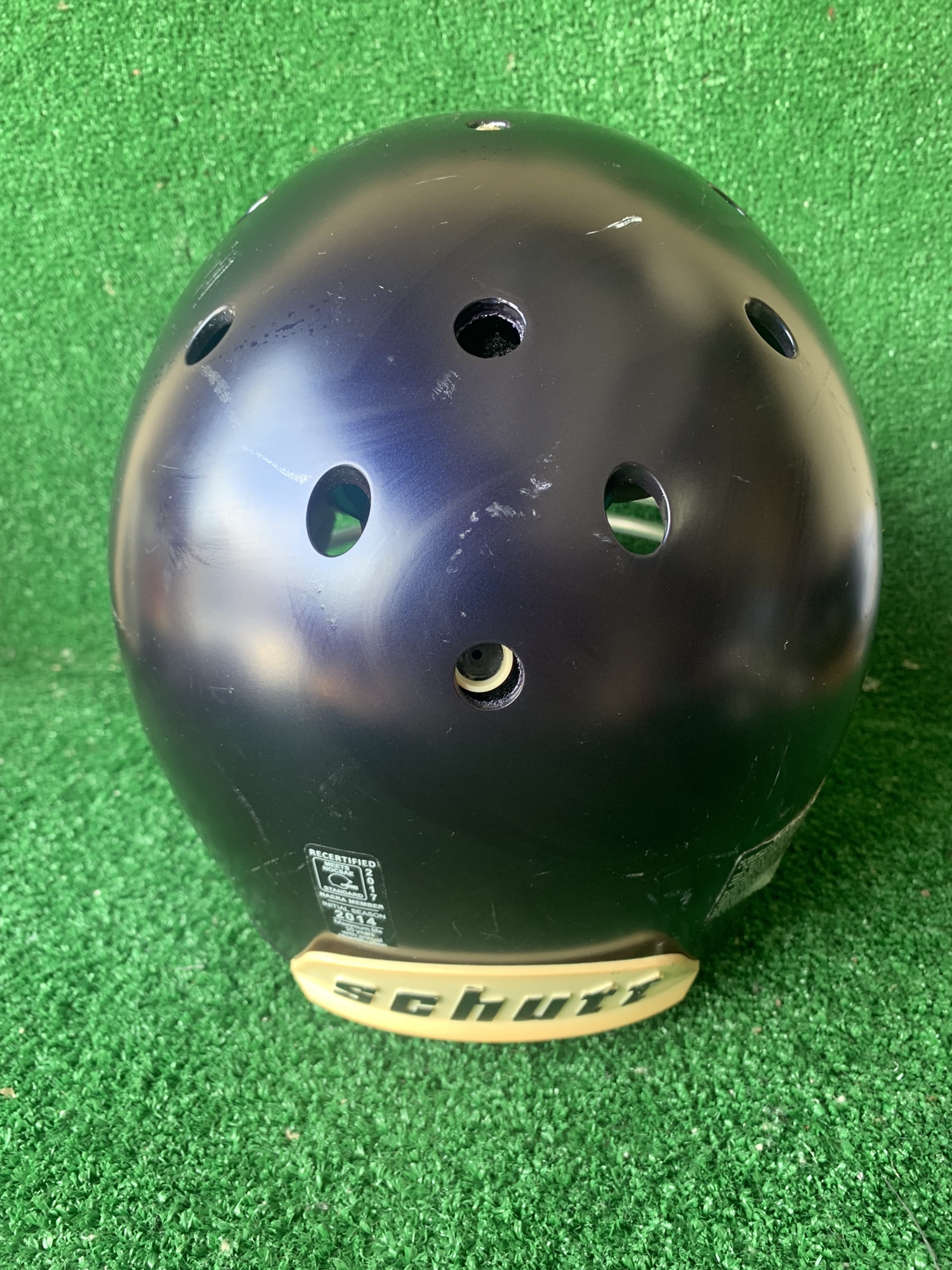 Adult Medium Schutt Air XP Pro Football Helmet Navy Blue SidelineSwap