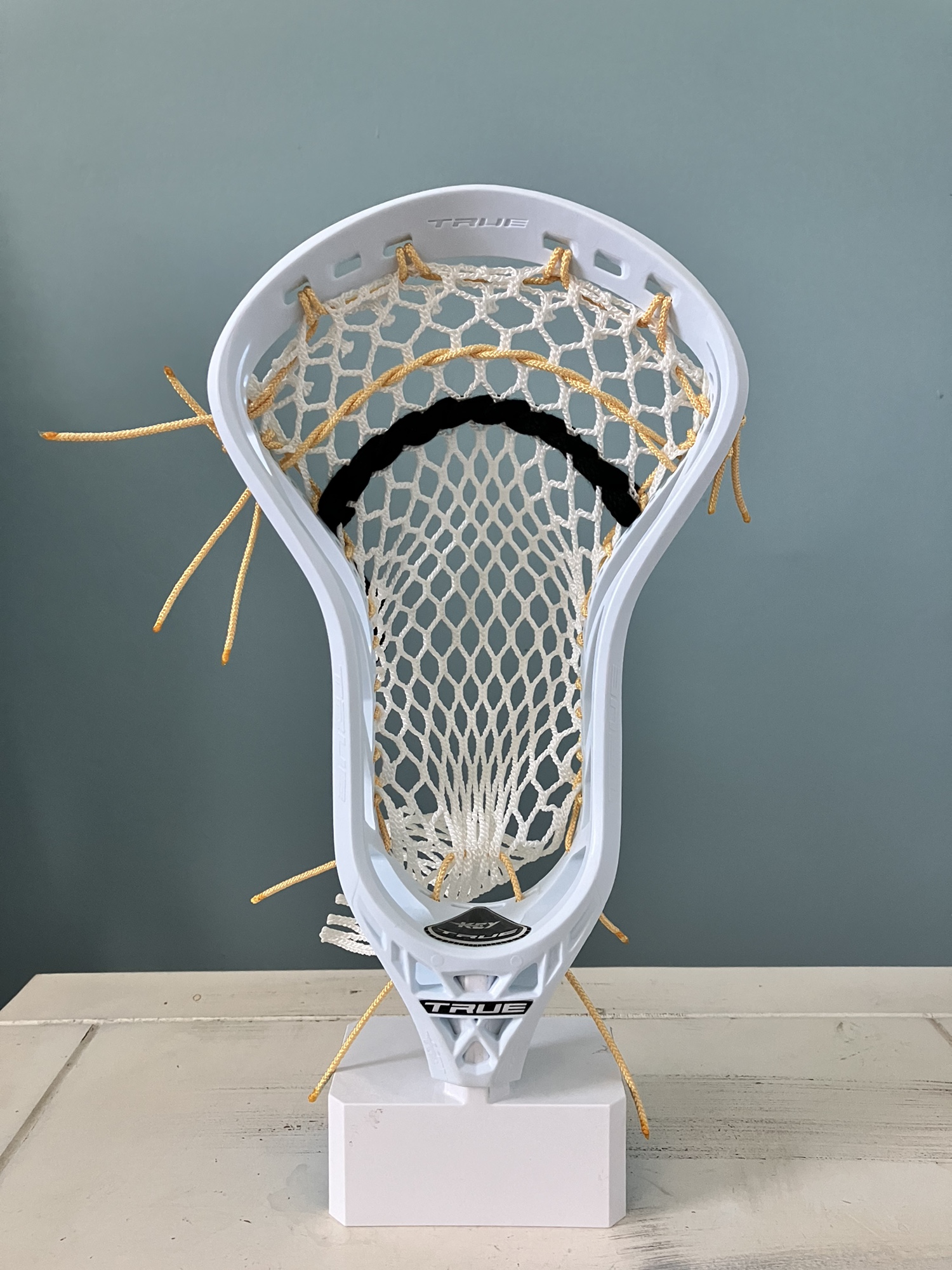 New True Key Lacrosse Head Custom Strung SidelineSwap