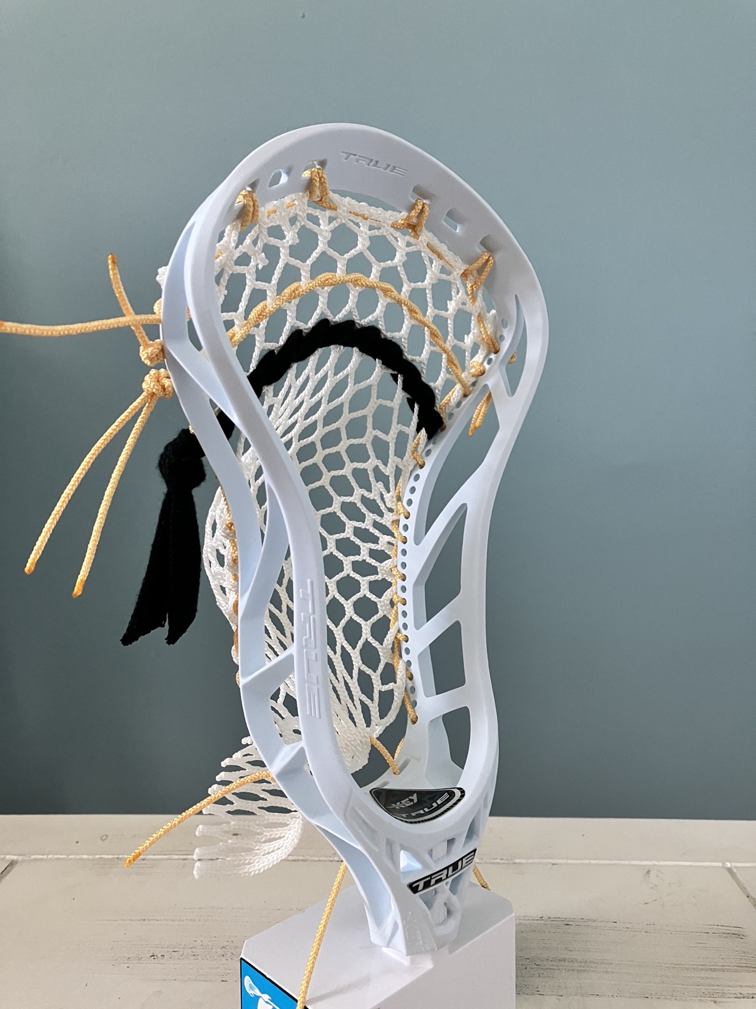 New True Key Lacrosse Head Custom Strung SidelineSwap