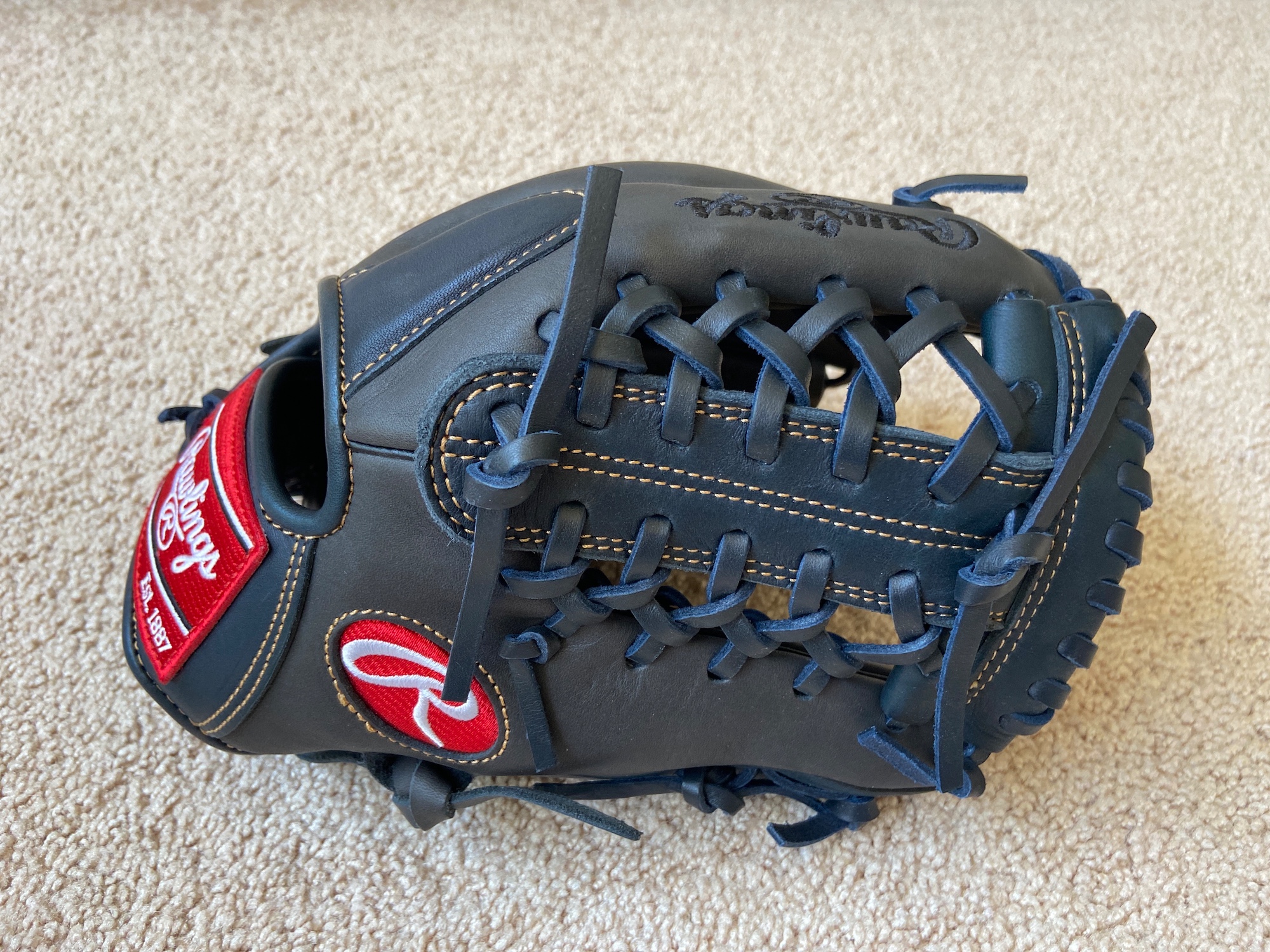 New Rawlings Gamer XLE Glove Black 11.5 Inch SidelineSwap
