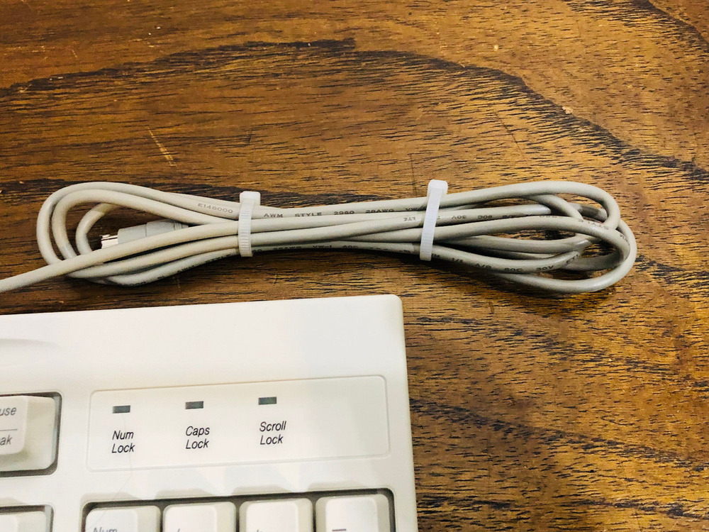 Mitsumi Electronics KFKEA4XT Wired Keyboard Clicky Key PS/2 Wired Comes ...