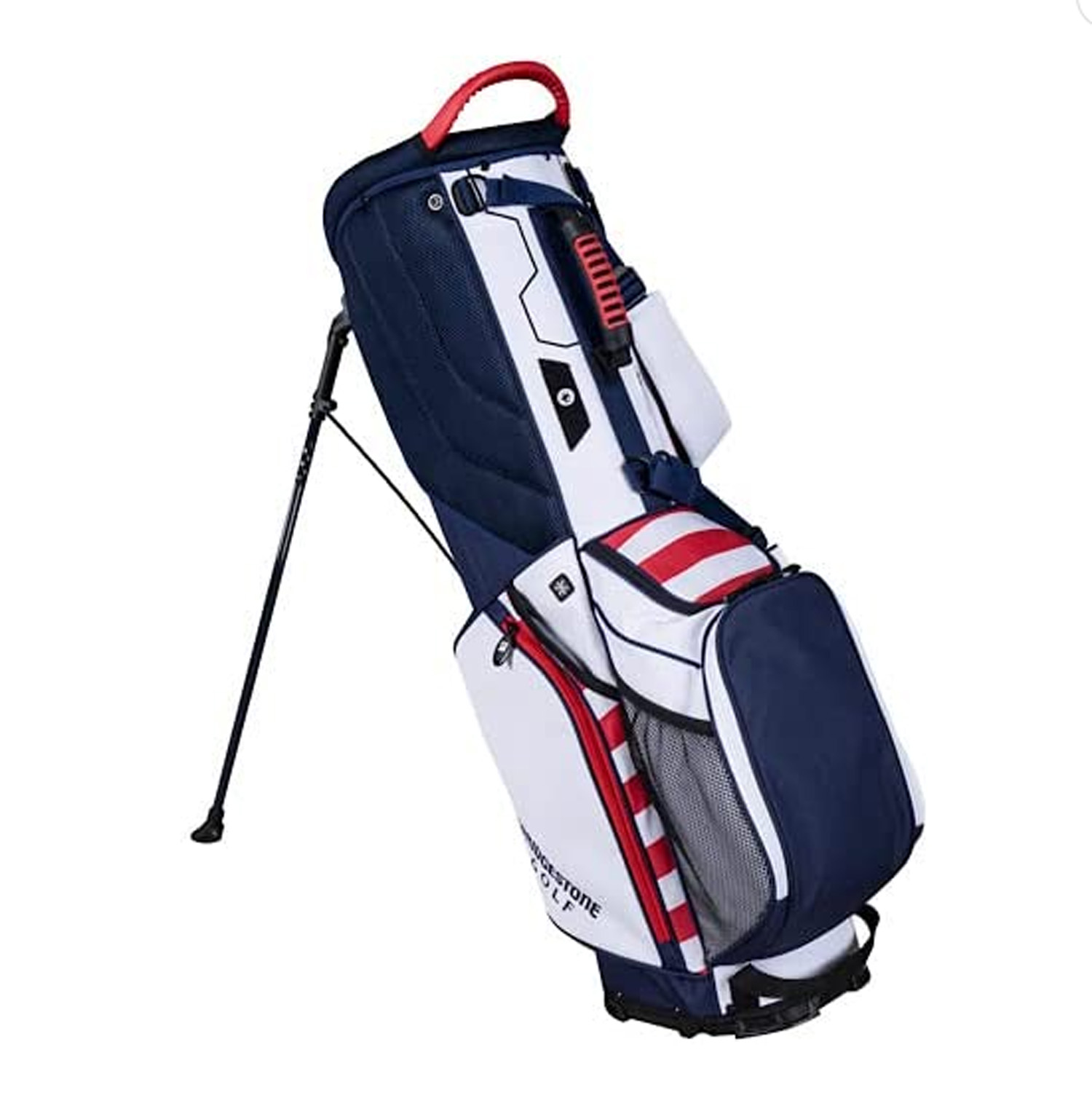 NEW Bridgestone Golf Patriot Stand/Carry Golf Bag SidelineSwap