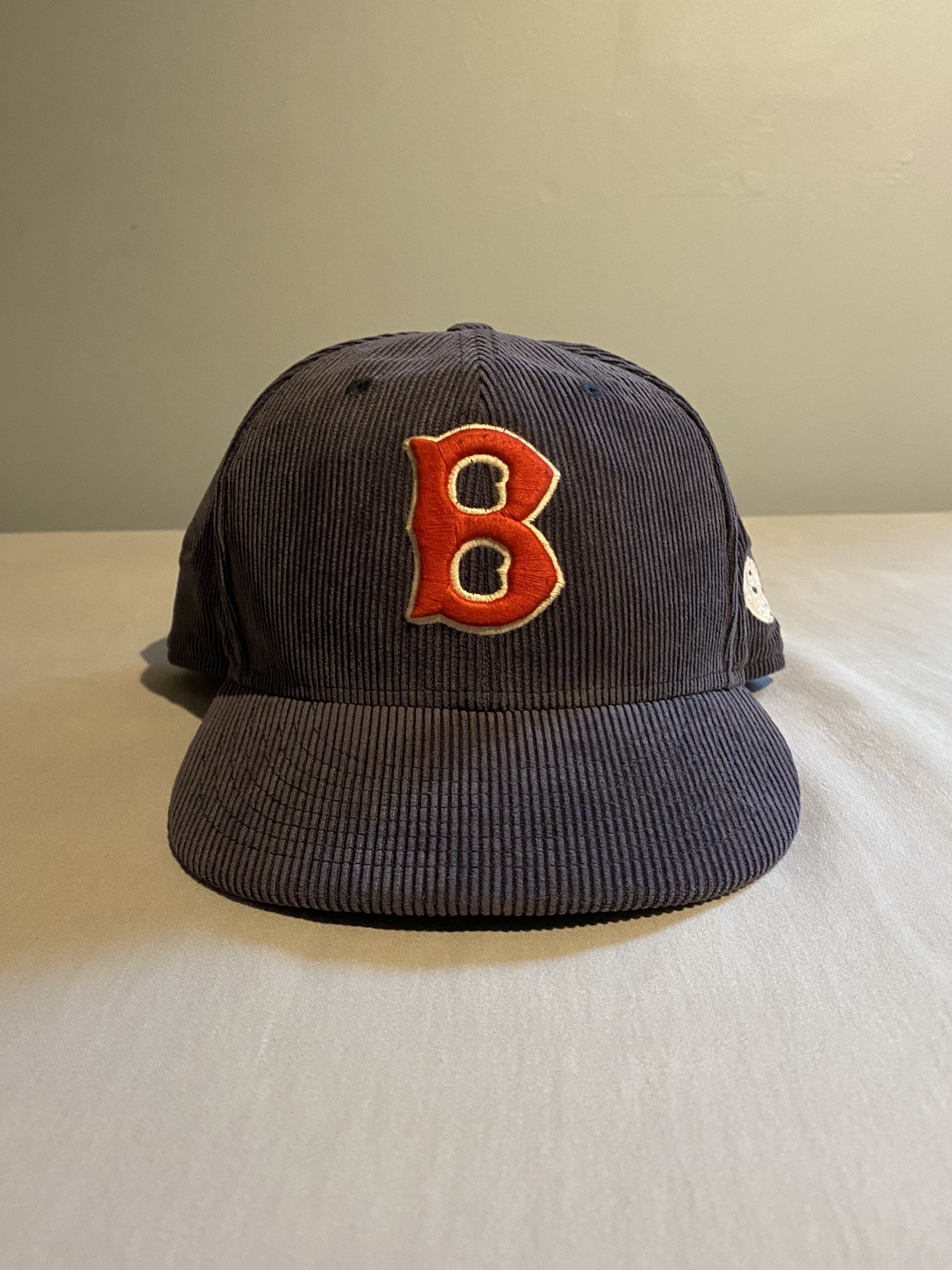 Vintage Boston Red Sox Corduroy Hat SidelineSwap