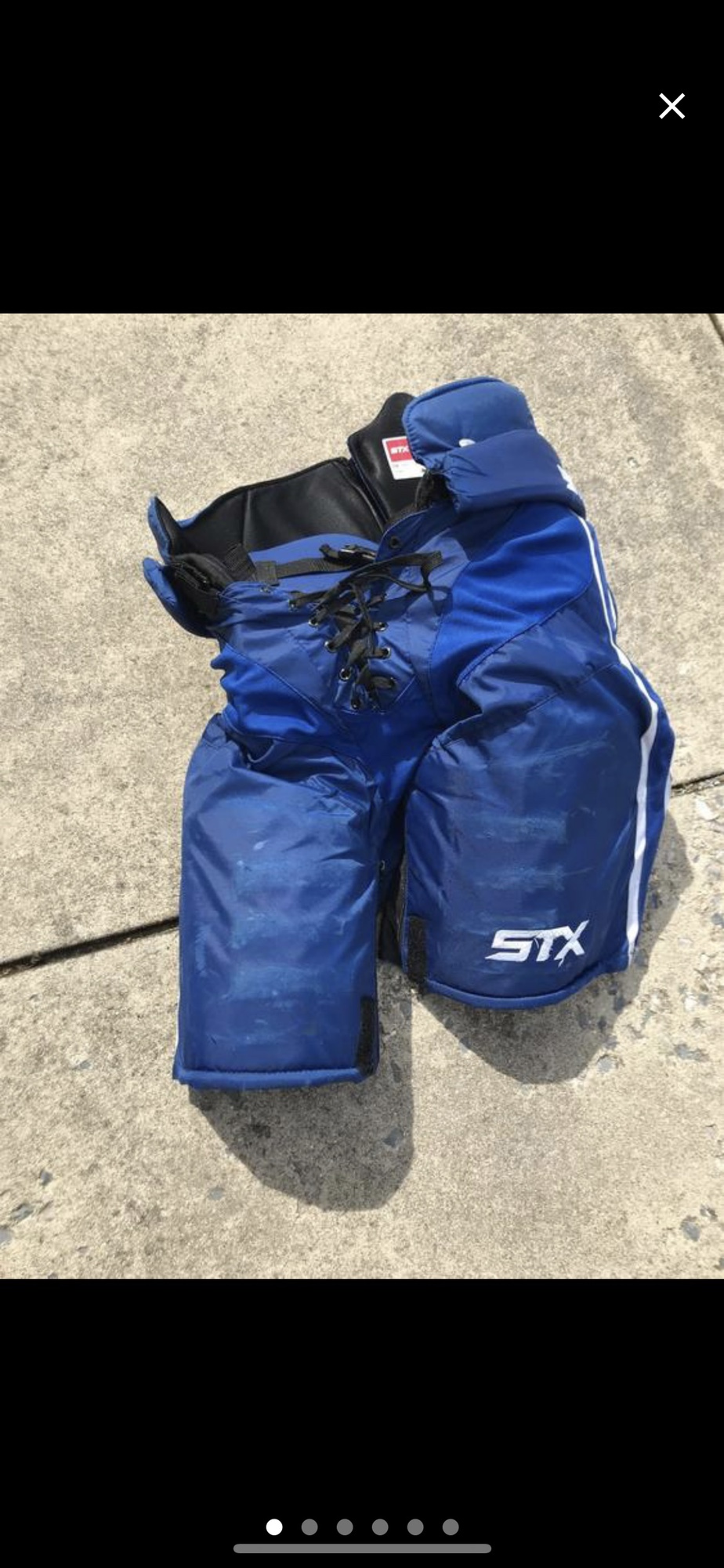 Blue Senior Medium STX Pro Stock Hockey Pants SidelineSwap