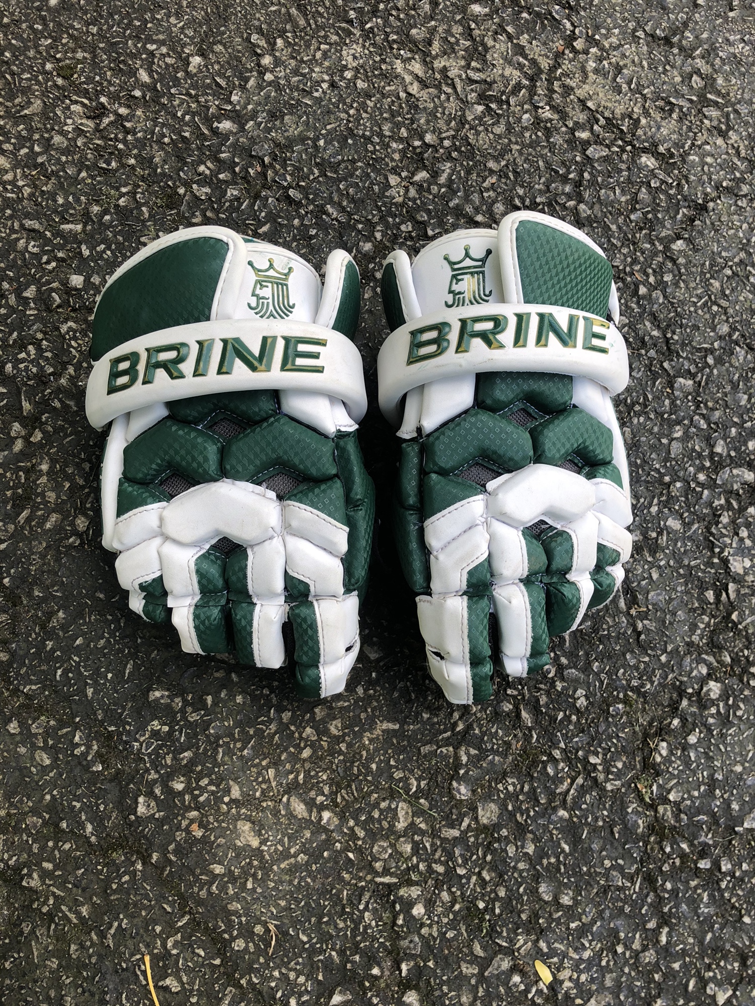 Used Brine 13" King Lacrosse Gloves SidelineSwap