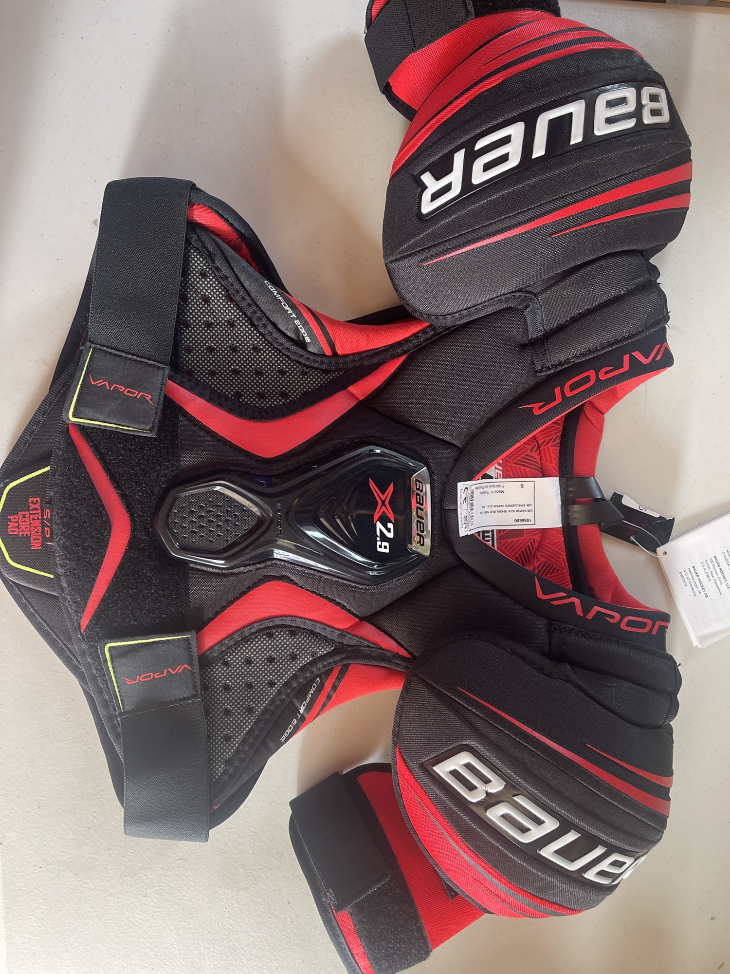 Senior Small Bauer Vapor X2.9 Shoulder Pads SidelineSwap