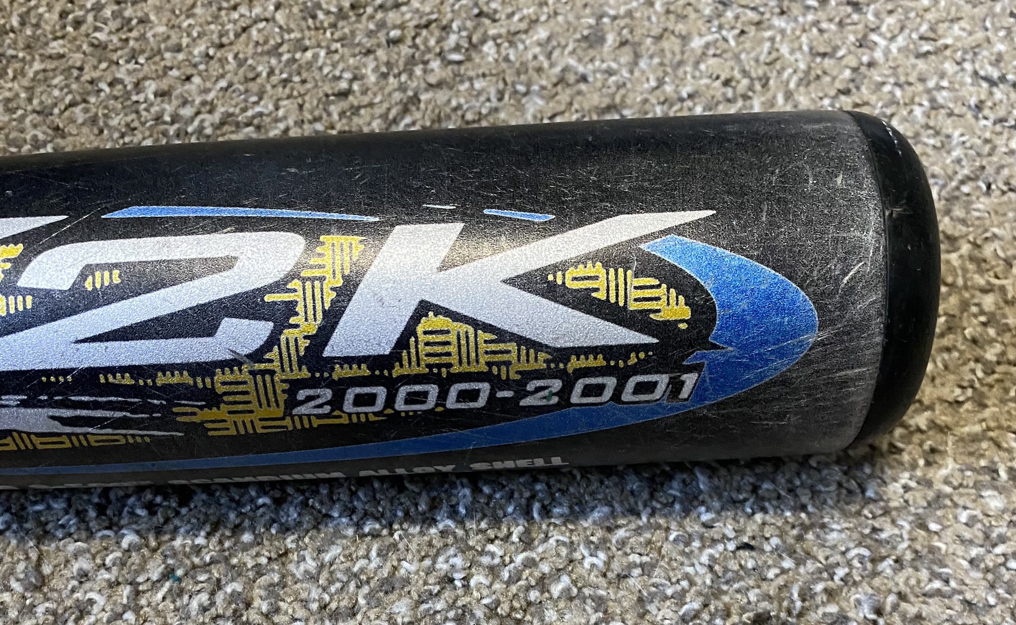 ボルサリーノ QS 50 grammi super leggero 62cm Easton Z2K ZCORE 33/28 SC500 Alloy w/New Lizard Skin Grip