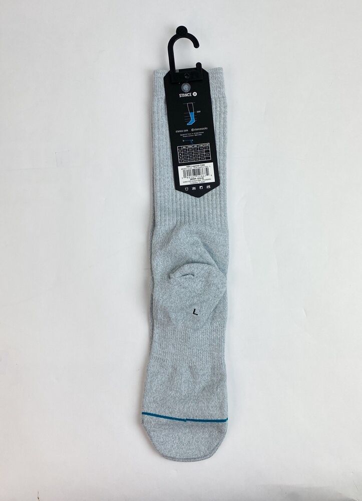 Stance NBA Logoman Crew Basketball Sock Men's Size L US Shoe 912