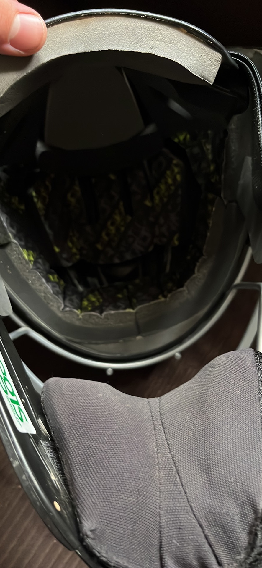 UA catchers helmet SidelineSwap