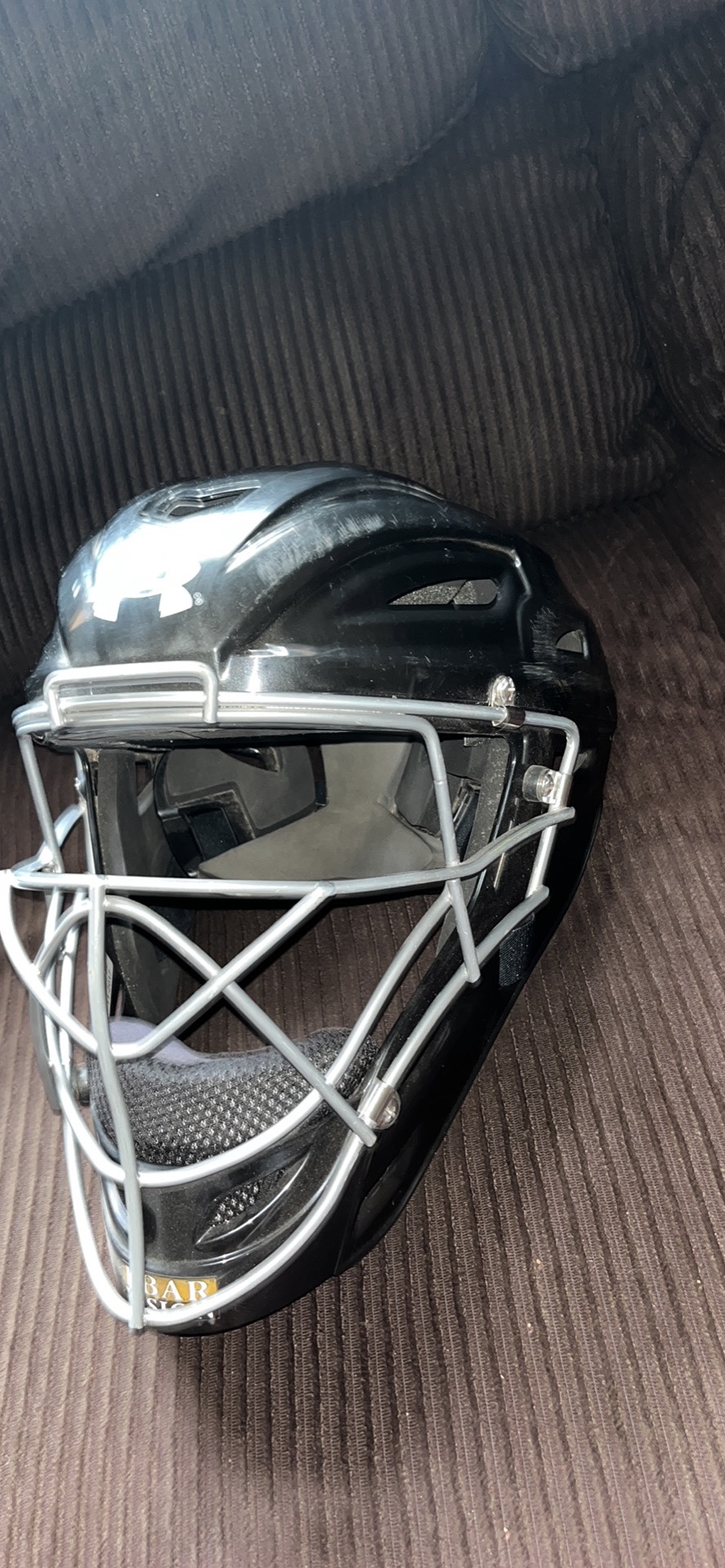 UA catchers helmet SidelineSwap