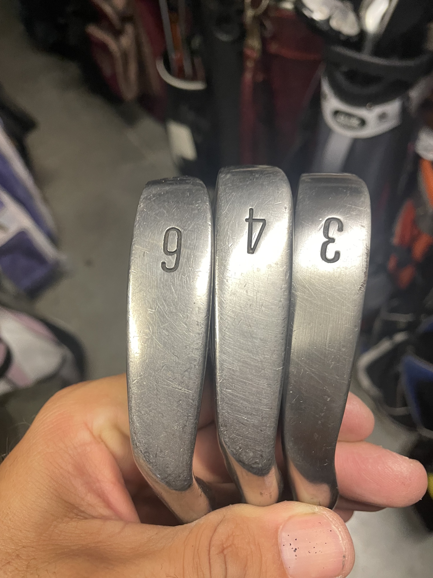 Copperhead Golf Clubs 3 Pc Iron Set In RH Used SidelineSwap