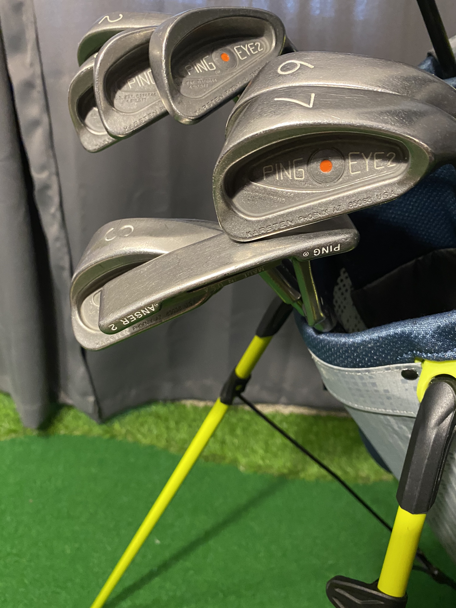 Ping eye 2 golf club complete set with stand bag SidelineSwap